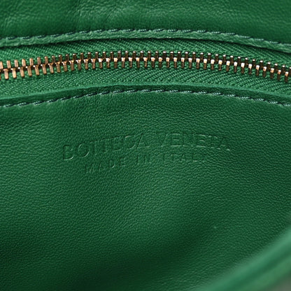 Bottega Veneta Lambskin Maxi Intrecciato Cassette Crossbody Bag Racing Green 6 of 10