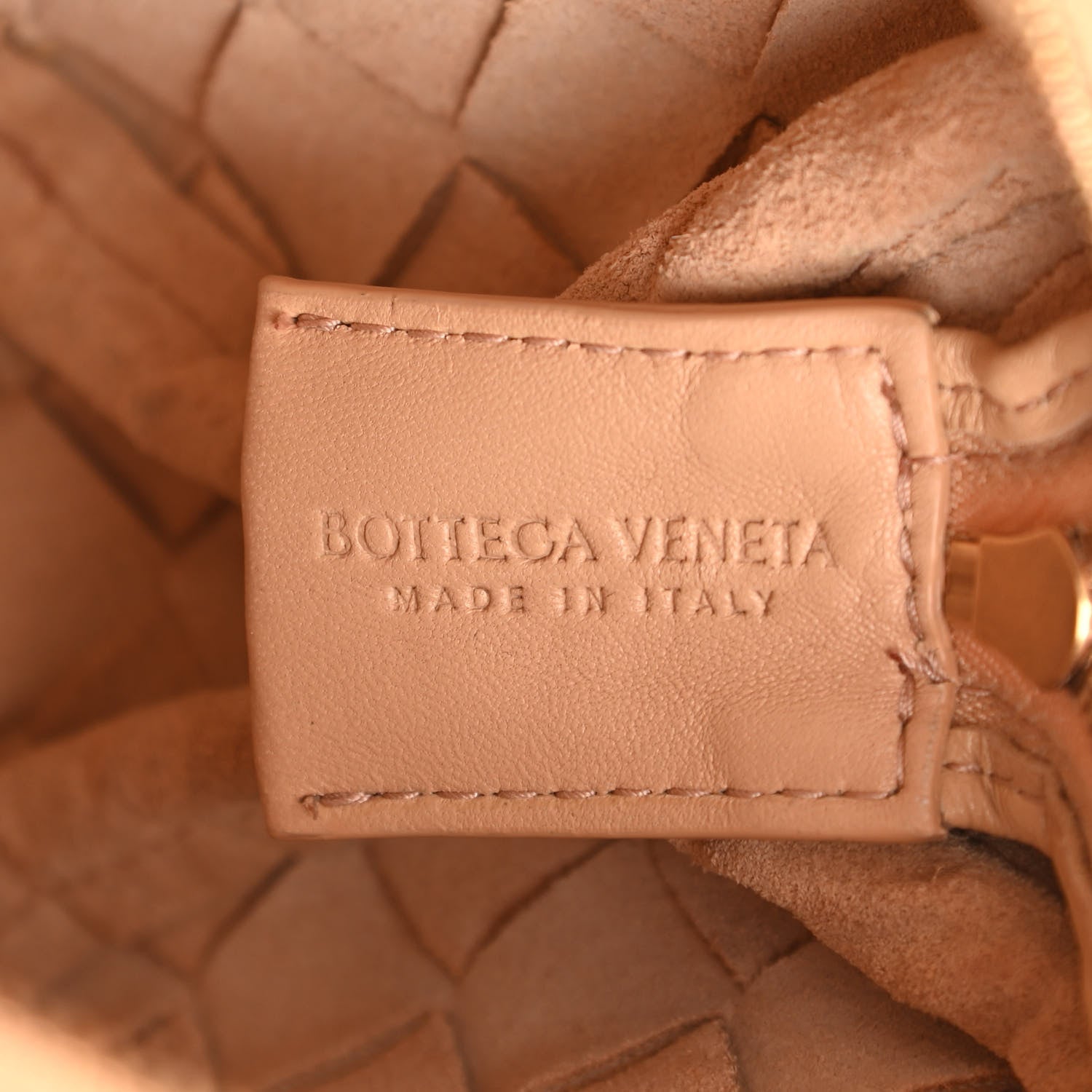 Bottega Veneta Nappa Intrecciato Mini Loop Camera Bag Almond 6 of 9