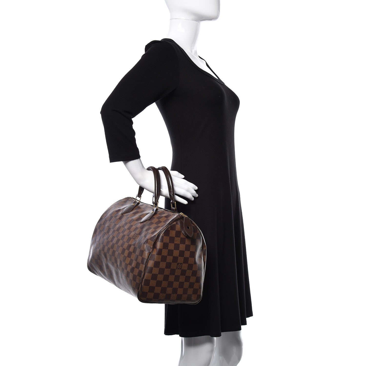 Louis Vuitton Damier Ebene Speedy 35 2 of 26