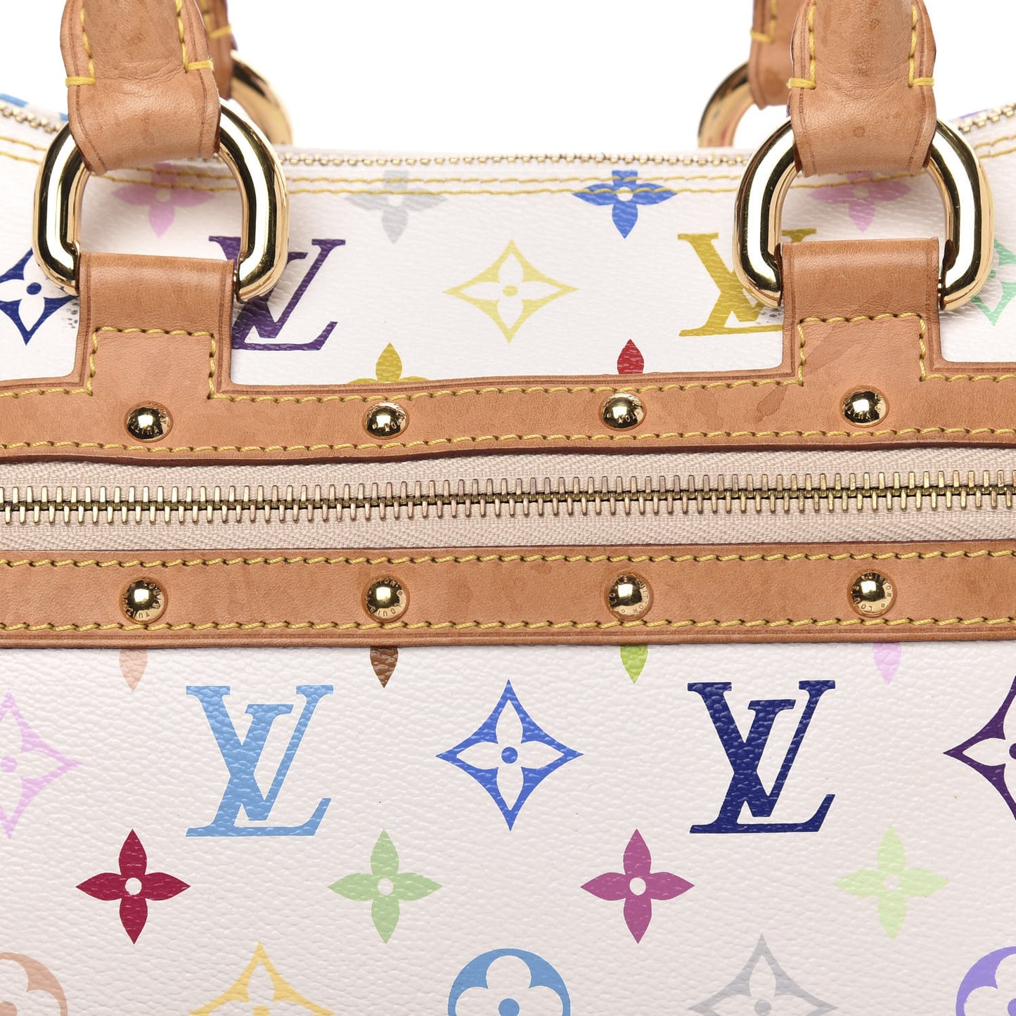 Monogram Multicolor Rita White
