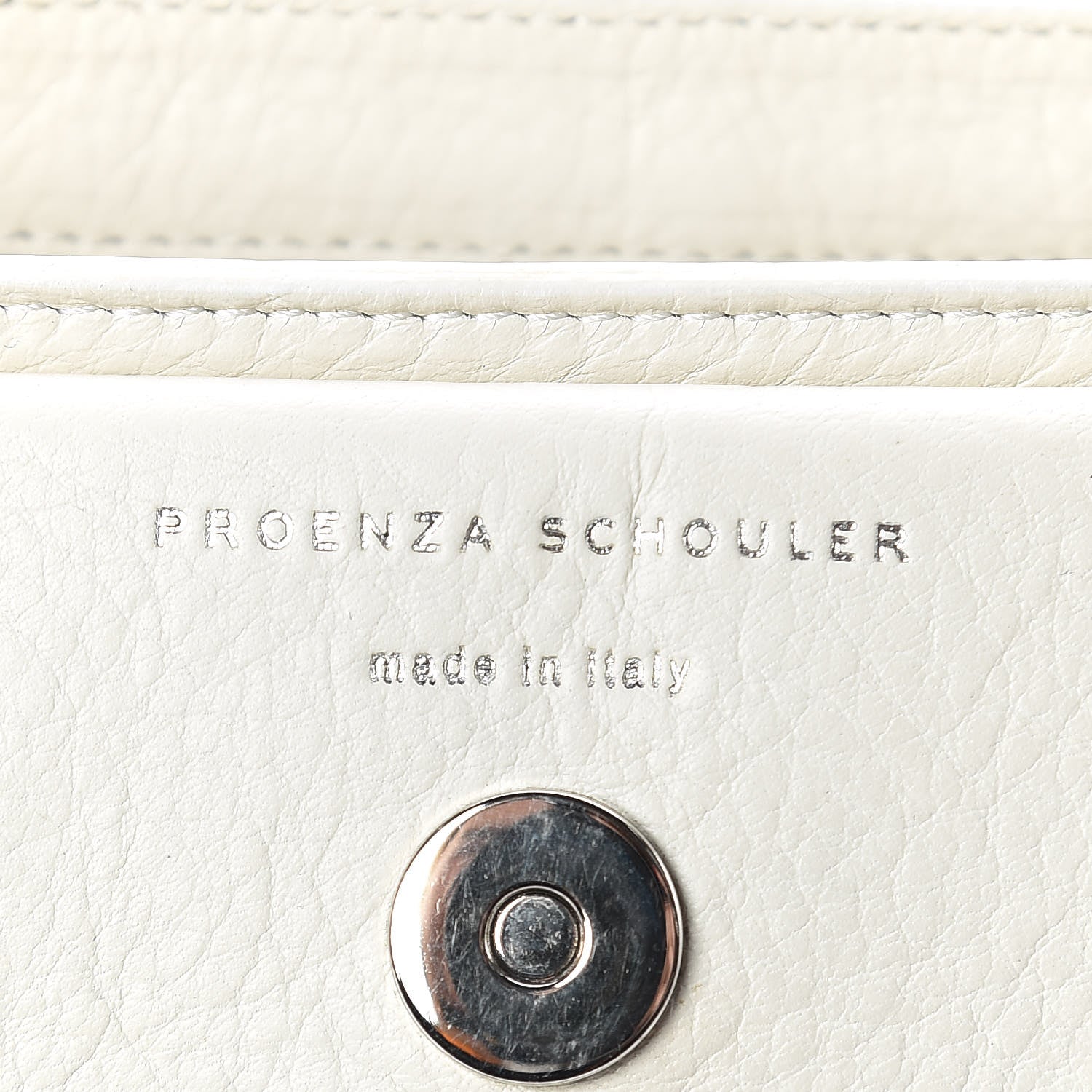 Proenza Schouler Calfskin Mini PS11 Classic Shoulder Bag White 6 of 17