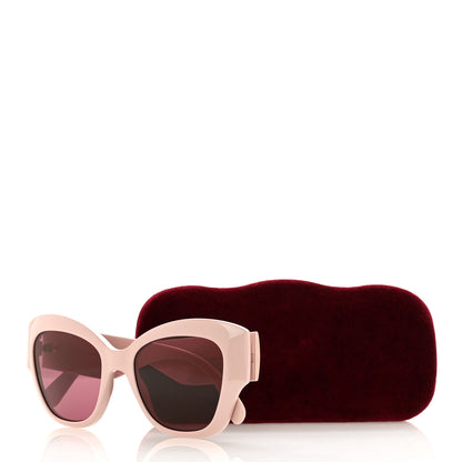 Gucci Acetate GG Butterfly Sunglasses GG0808S Pink 8 of 8