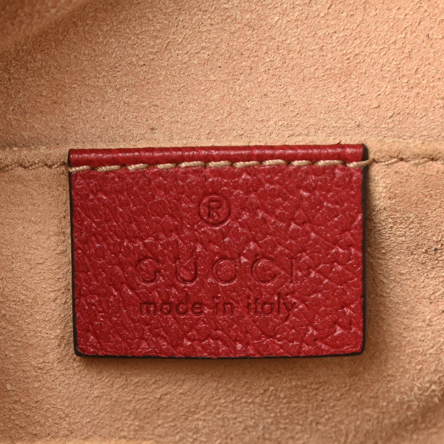 Gucci GG Supreme Monogram Flora Web Mini Ophidia Shoulder Bag Red 6 of 10