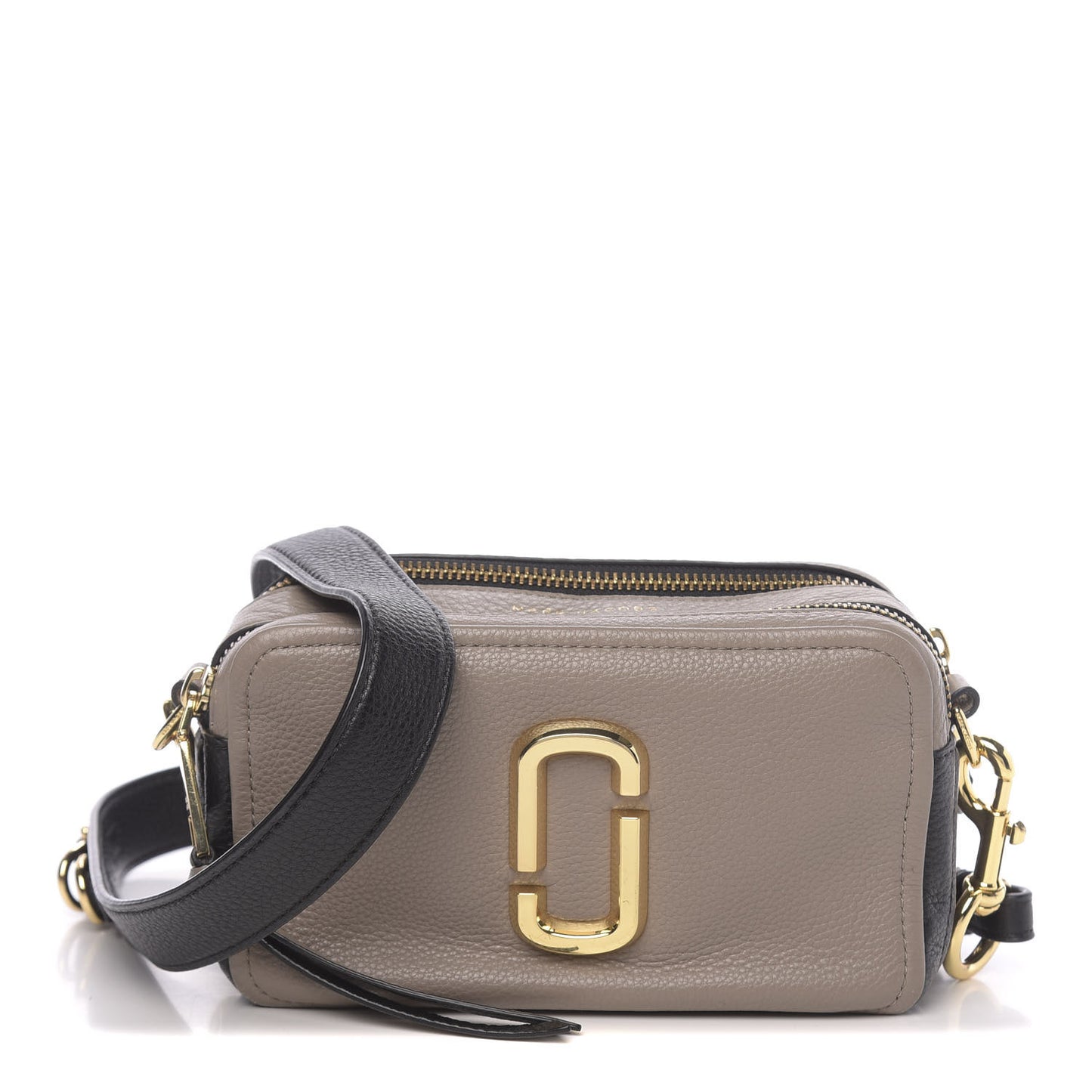 Supple Natural Grain Calfskin The Softshot 21 Bag Cement Multi