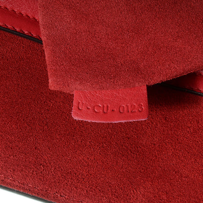 Celine Supple Calfskin Medium Phantom Luggage Vermillion 7 of 8