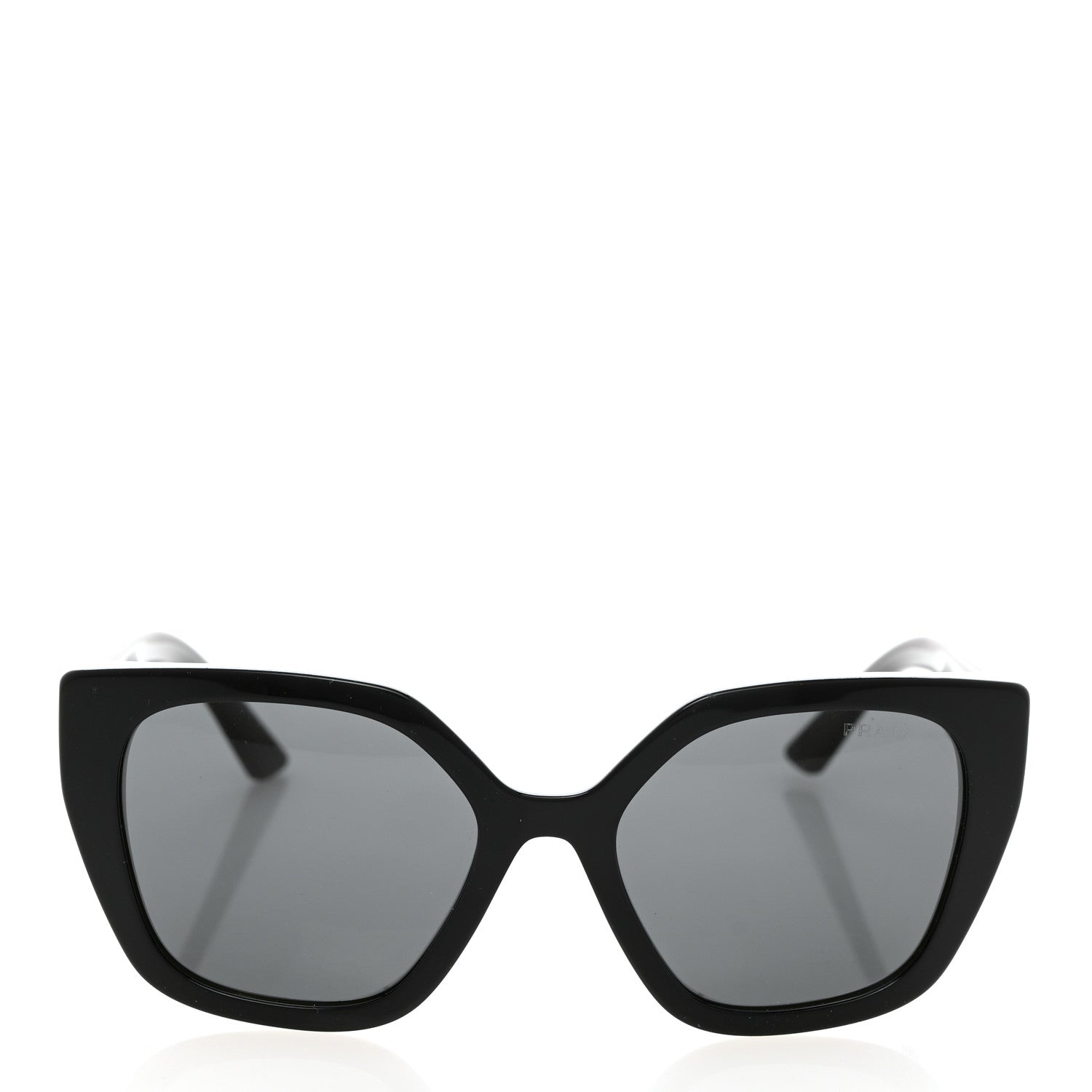 Prada Sunglasses SPR 24X Black White 2 of 8