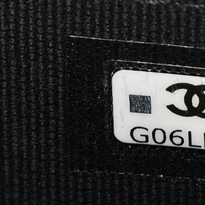 Chanel Caviar Quilted Multi Chain CC Zip Coin Purse Black 7 of 8