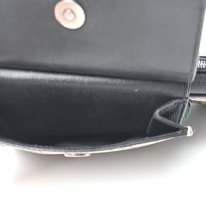 Gucci GG Supreme Monogram Web Belt Bag Black 6 of 12
