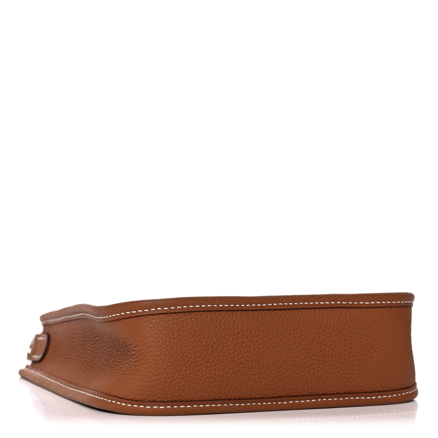 Hermes Taurillon Clemence Allegro Evelyne TPM Gold Cornaline White 4 of 10