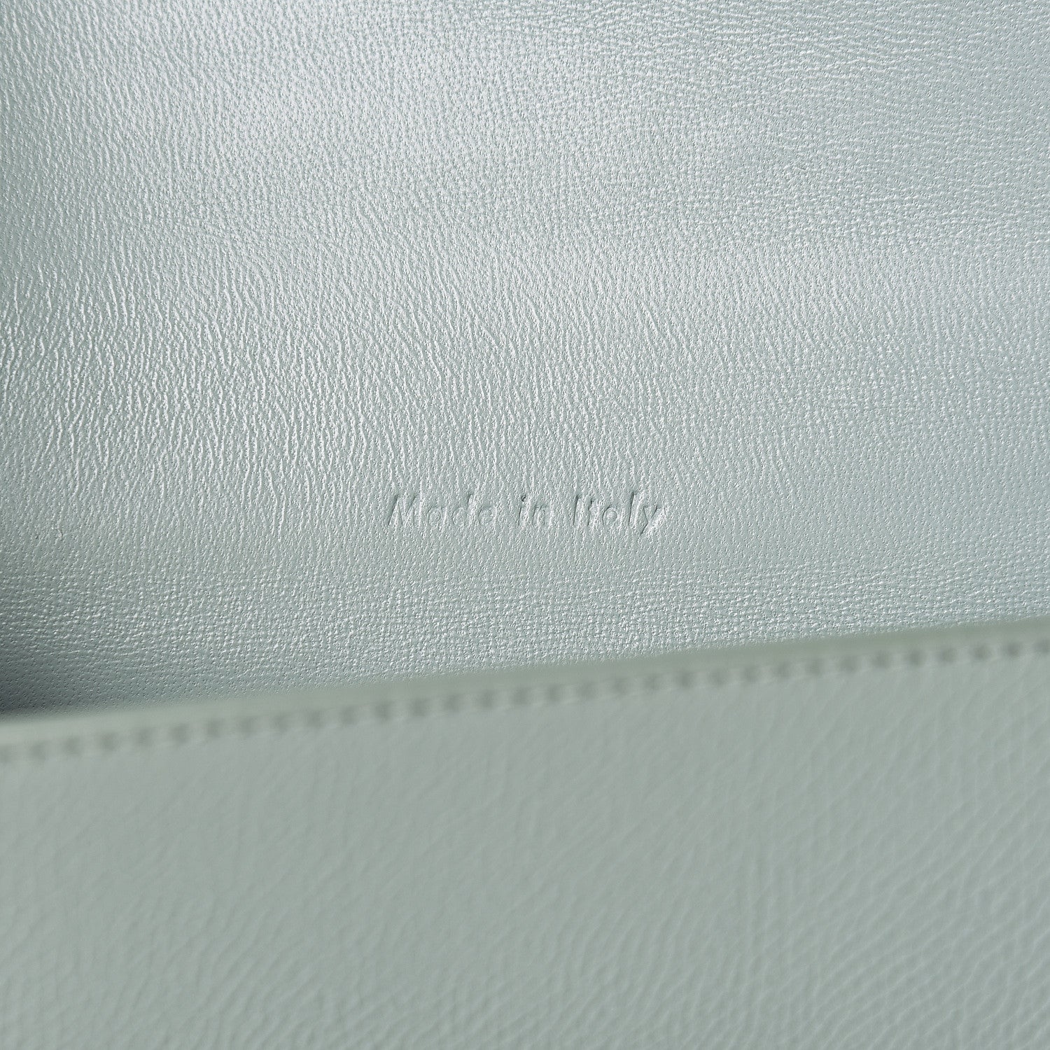 Celine Grained Calfskin Compact Trotteur Cloud 6 of 12