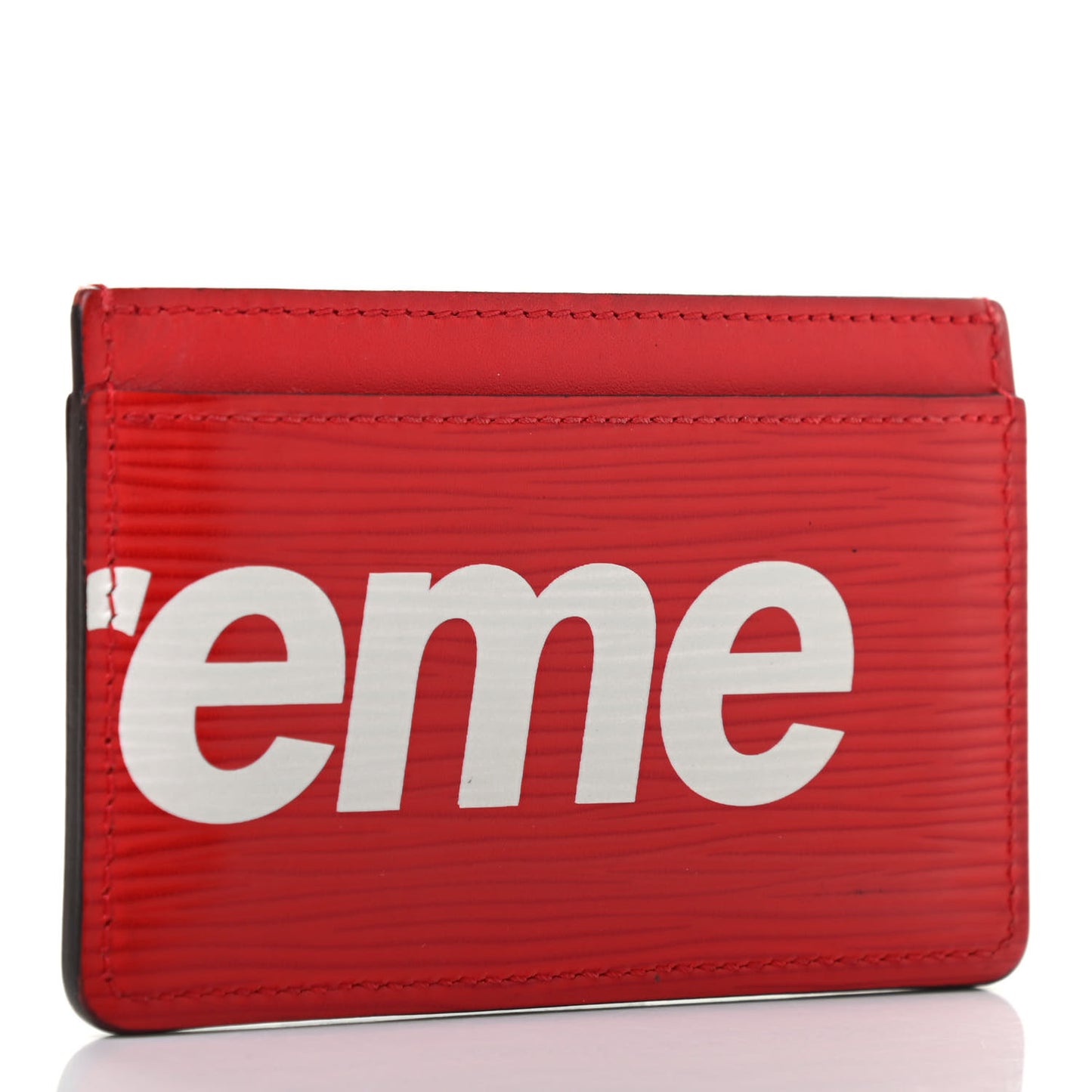 X SUPREME Epi Card Holder Red
