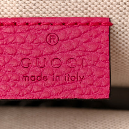 Gucci Pebbled Calfskin Embellished Guccify Small Dionysus Shoulder Bag Rosa 6 of 11