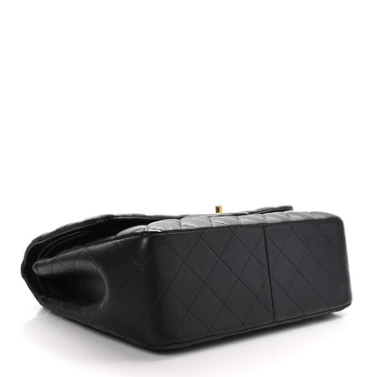 Chanel Lambskin Quilted Jumbo Double Flap Black 4 of 13