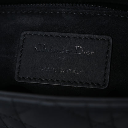 Christian Dior Ultra Matte Calfskin Cannage Small My ABCDior Lady Dior Black 6 of 10