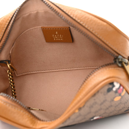 Gucci X DISNEY Mini Vintage GG Supreme Monogram Mickey Mouse Shoulder Bag Beige Vintage Sun Oil 5 of 9
