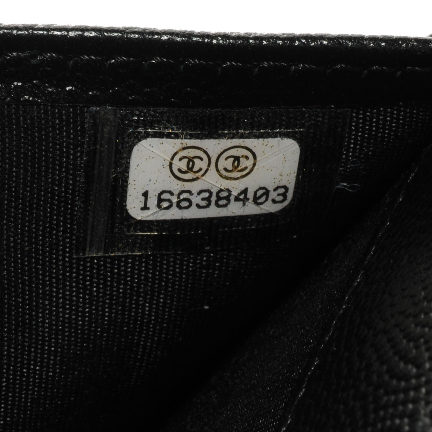 Chanel Caviar Sevruga Large Zip Around Wallet Black 9 of 9