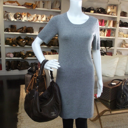 Chanel Caviar Outdoor Ligne Hobo Brown 2 of 12