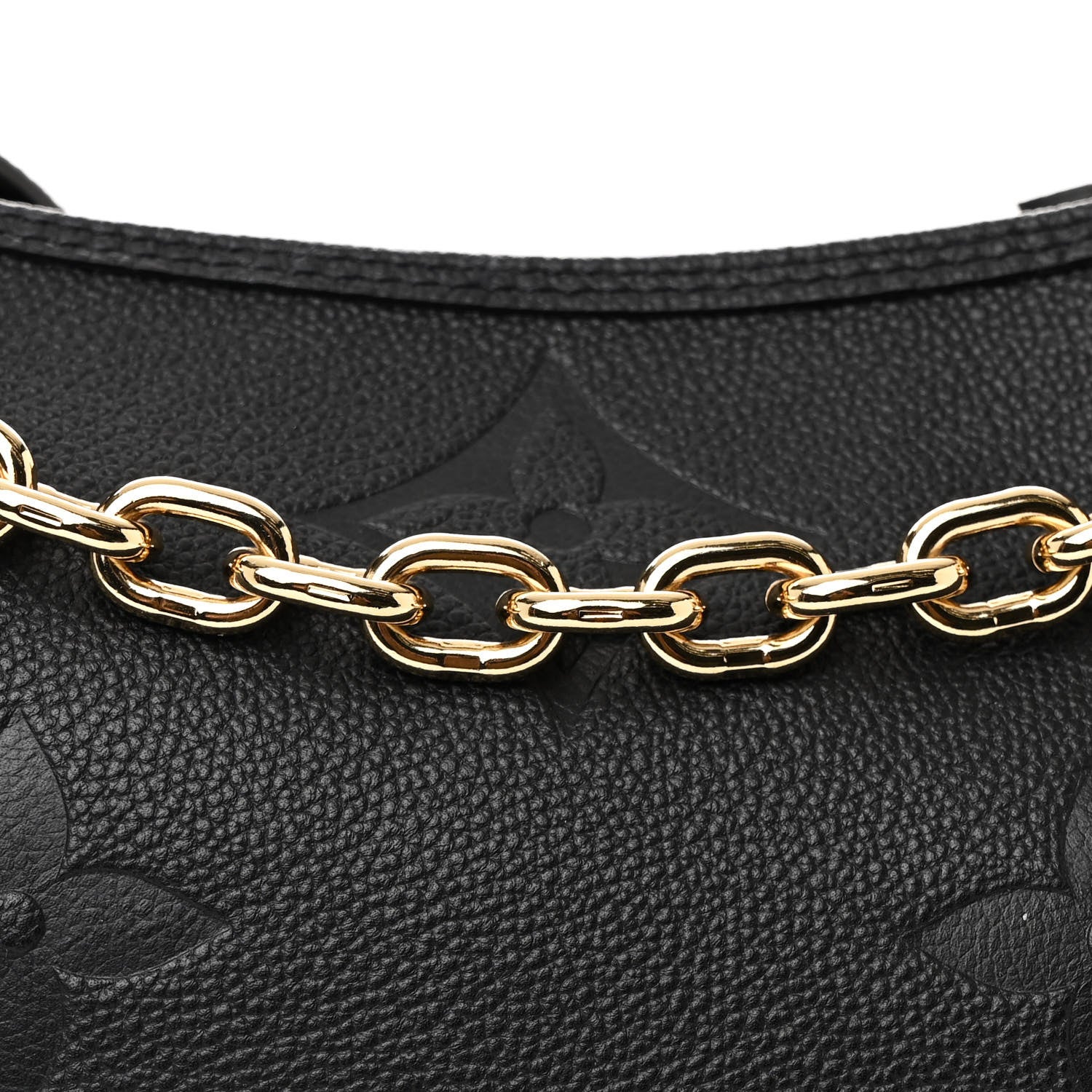 Louis Vuitton Empreinte Monogram Giant Loop Hobo Black 9 of 11