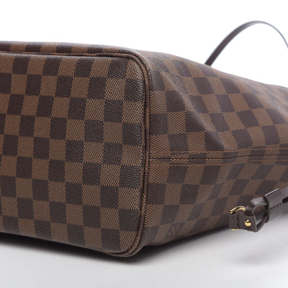 Louis Vuitton Damier Ebene Neo Neverfull MM Rose Ballerine 9 of 9