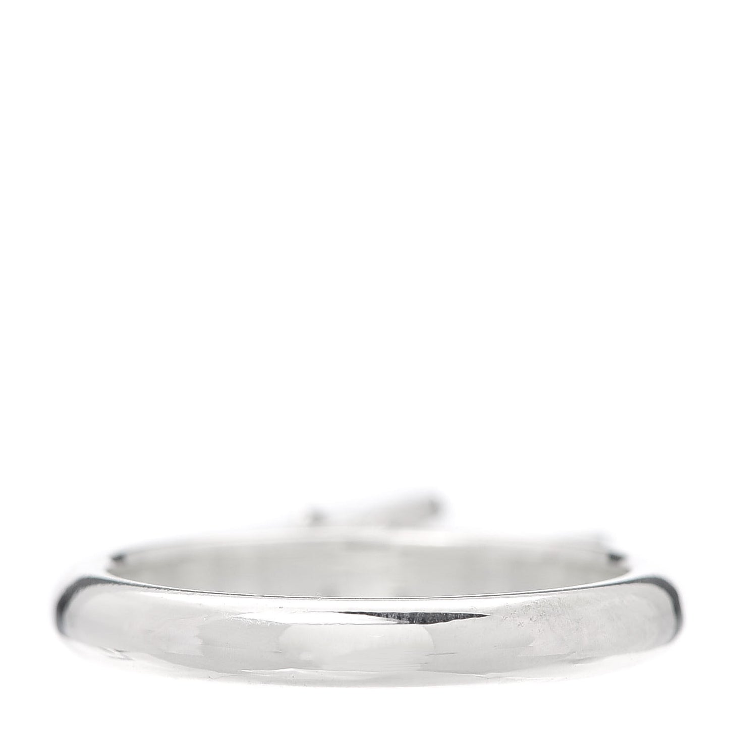 Sterling Silver Enamel Return to Double Heart Ring Blue 54 6.75