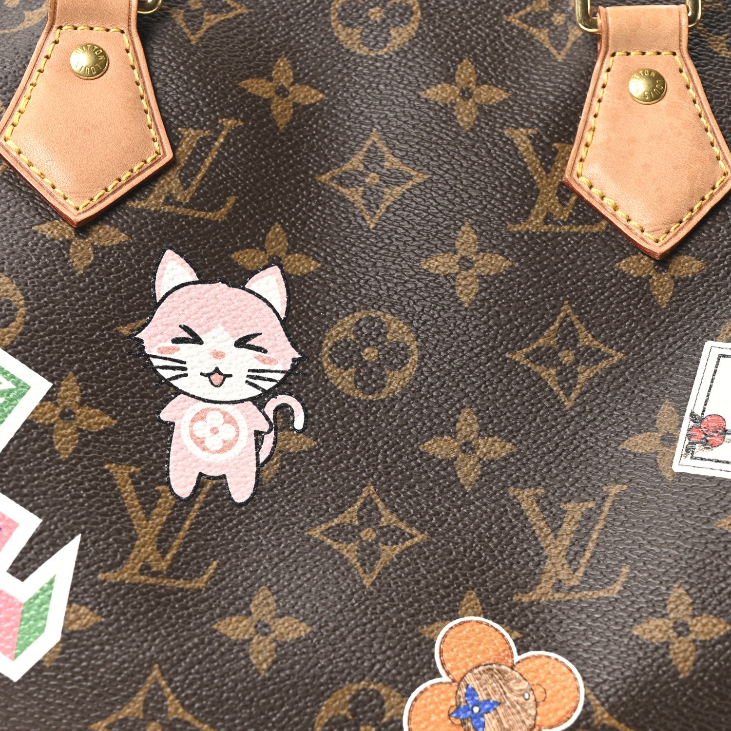 Louis Vuitton Monogram My World Tour Speedy Bandouliere 30 7 of 9