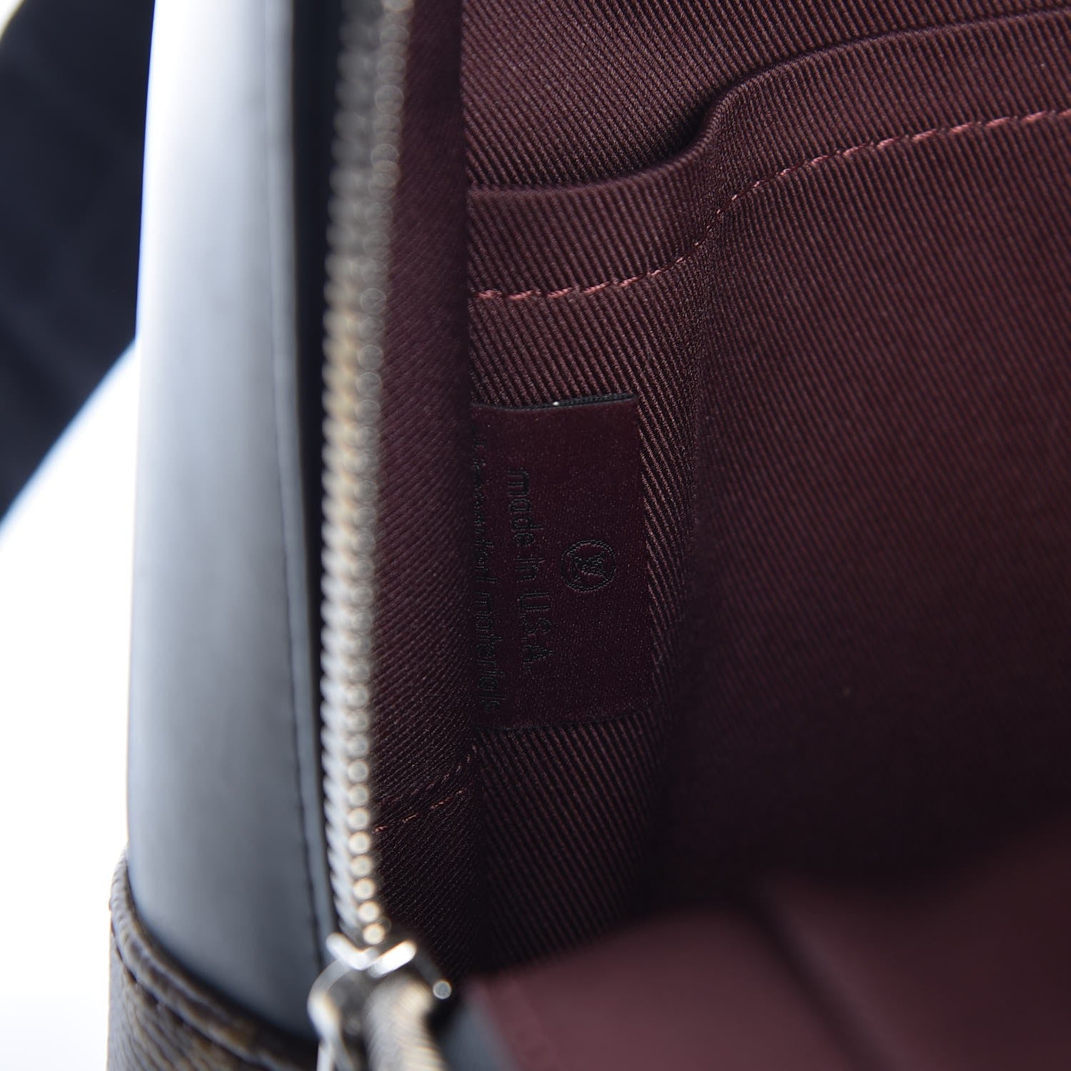 Louis Vuitton Monogram Macassar Josh Backpack 7 of 10