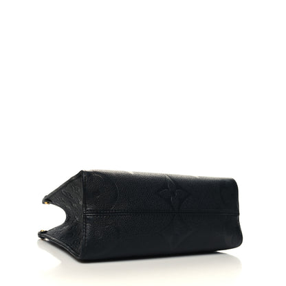 Louis Vuitton Empreinte Monogram Giant Onthego PM Black 4 of 9