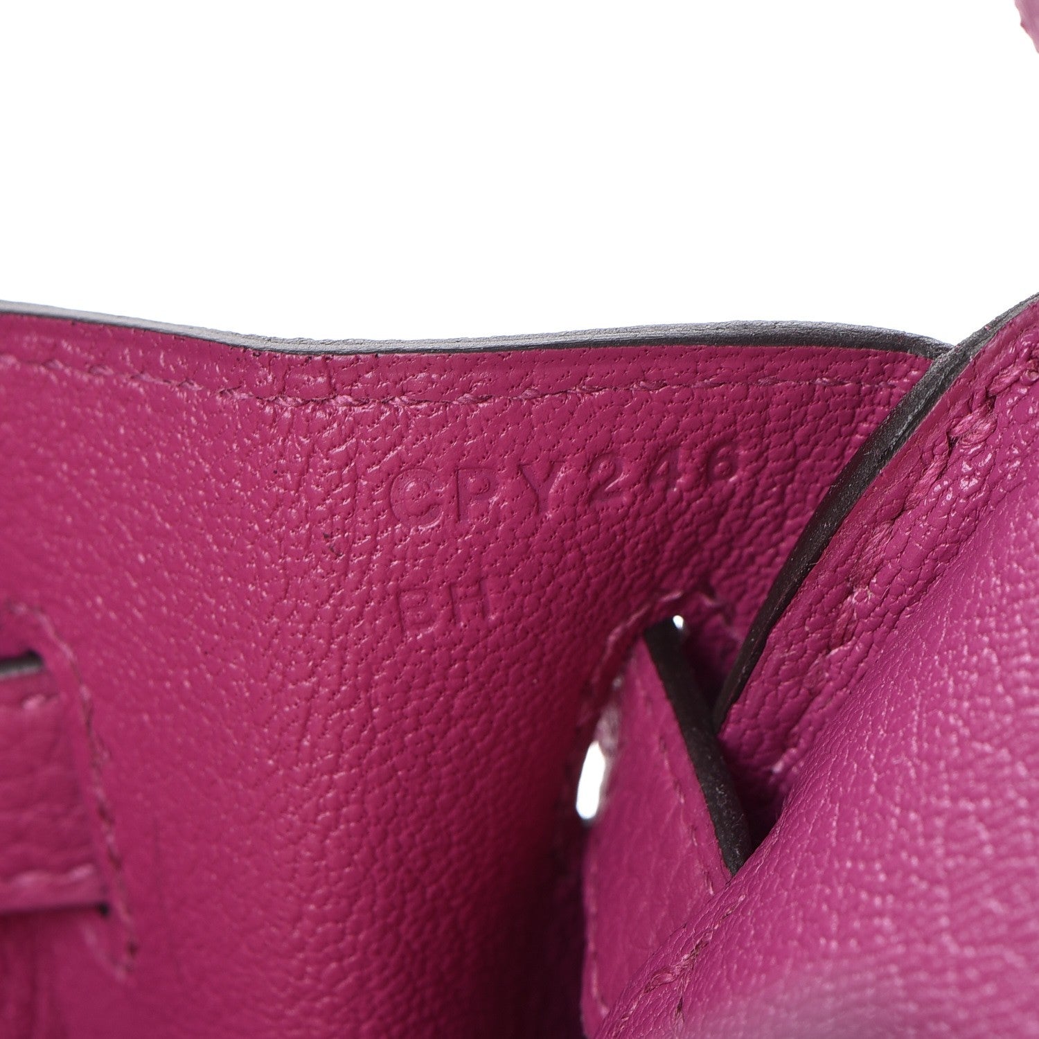 Hermes Togo Birkin 25 Rose Pourpre 12 of 37