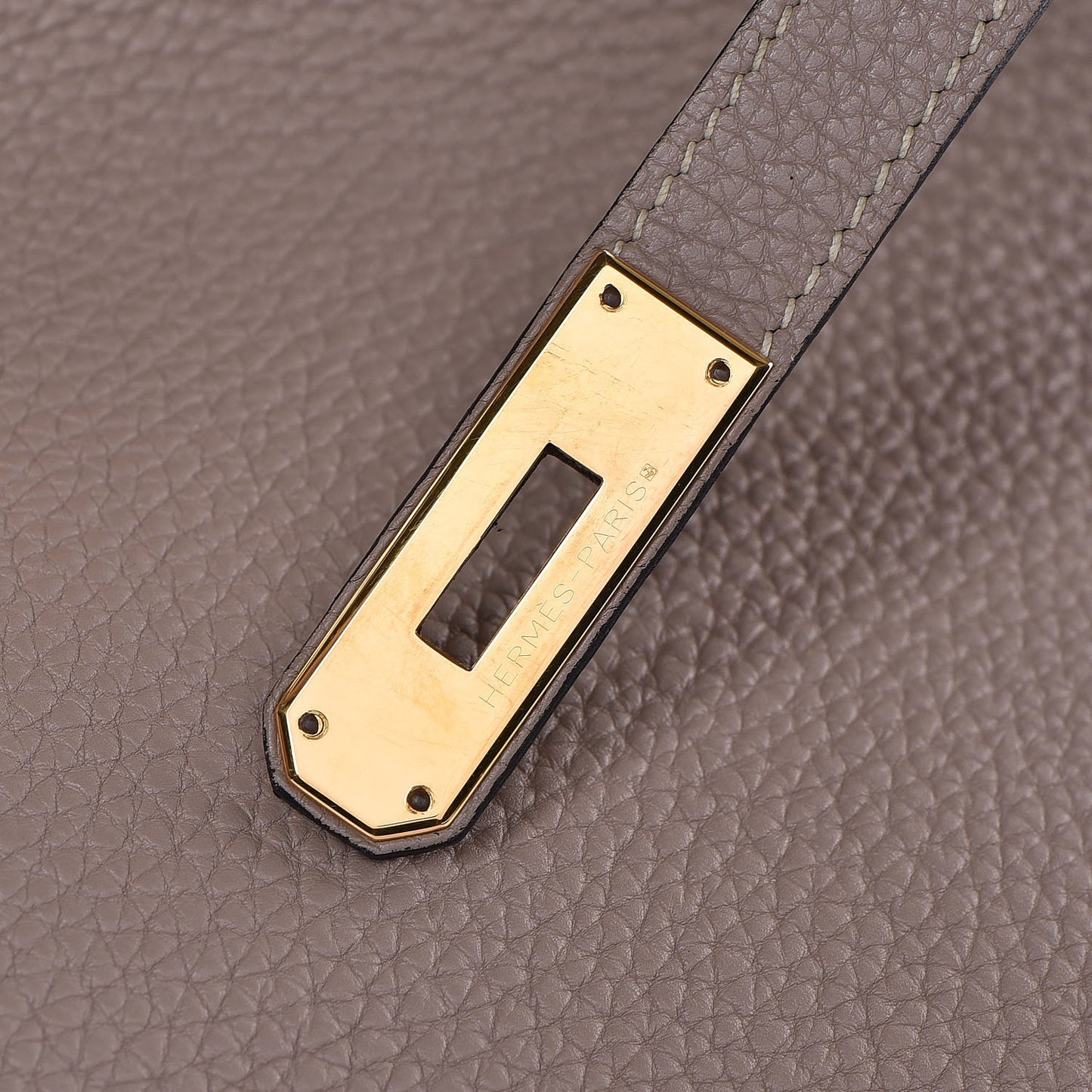 Togo Birkin 40 Gris Tourterelle