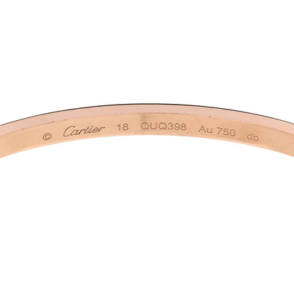 Cartier 18K Pink Gold Small LOVE Bracelet 18 4 of 6