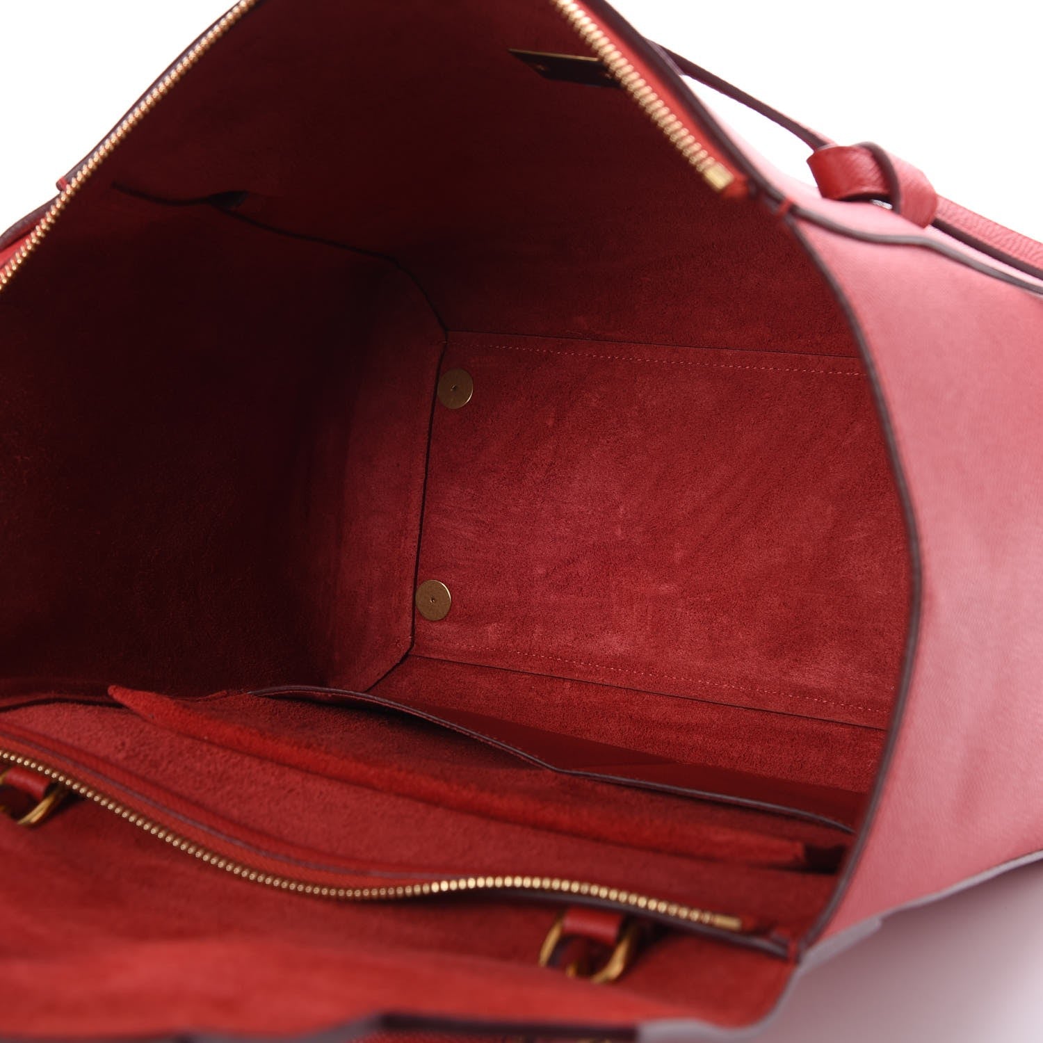 Celine Grained Calfskin Mini Belt Bag Coquelicot 6 of 9