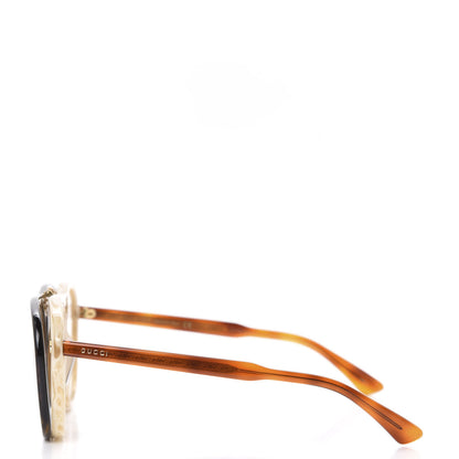 Gucci Acetate Flip Up Sunglasses GG0087S Havana 3 of 9