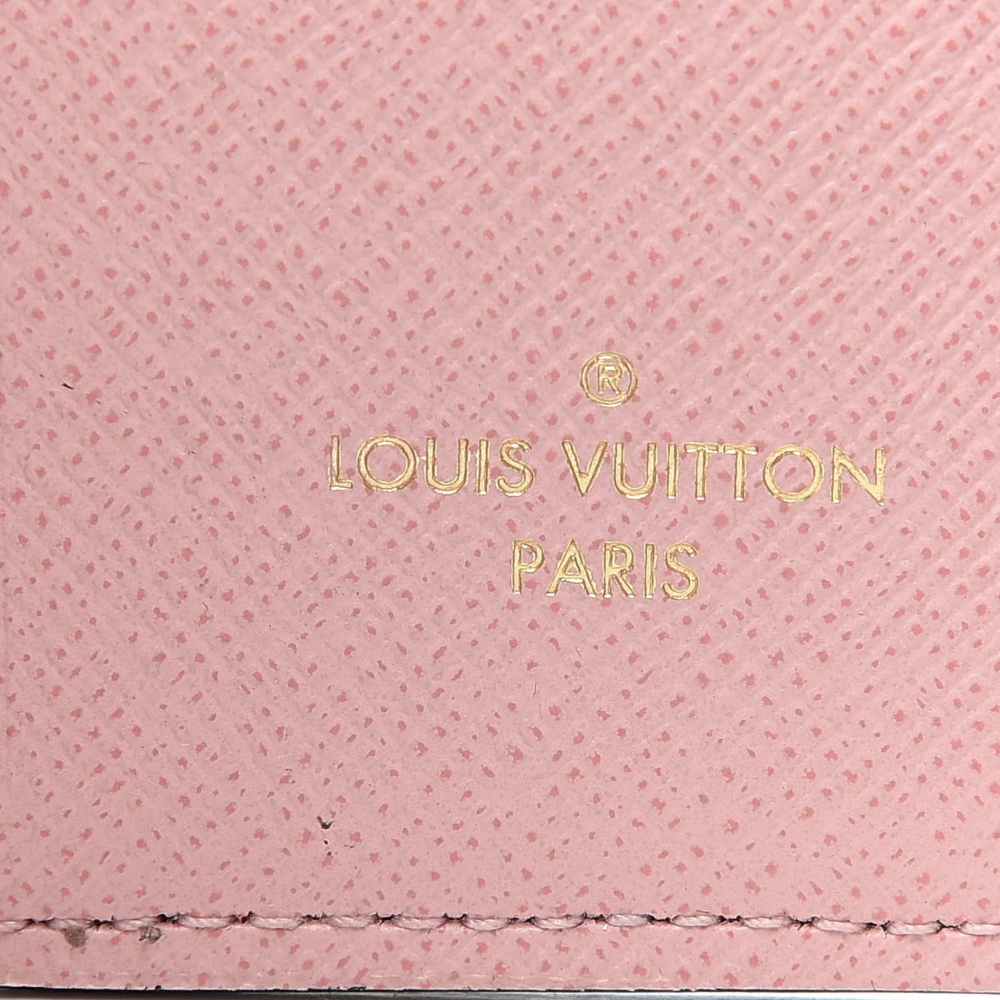 Monogram Zoe Wallet Rose Ballerine