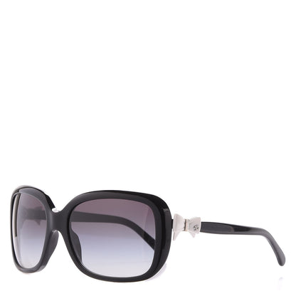 Chanel CC Bow Sunglasses 5171 Black White 1 of 7