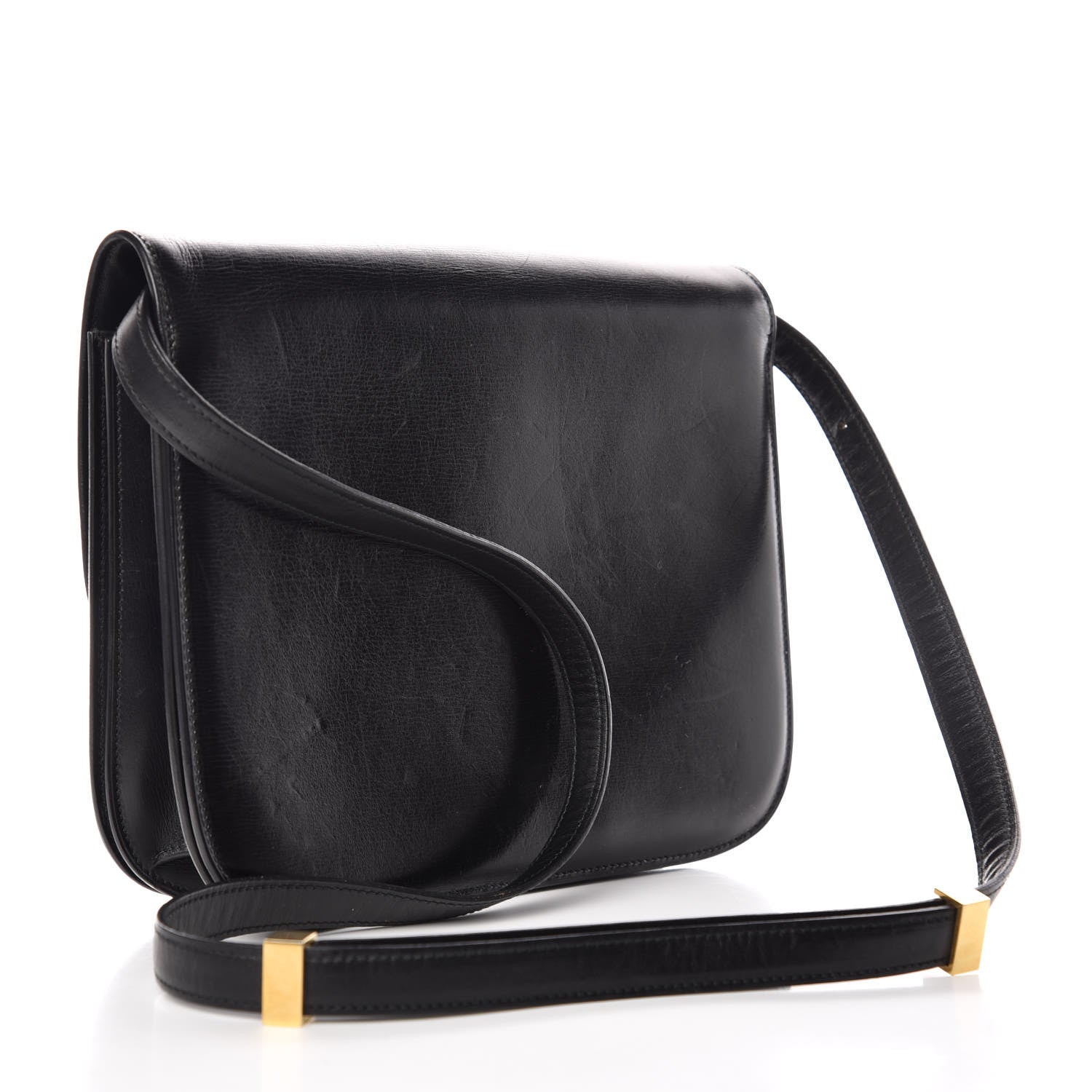 Celine Box Calfskin Medium Classic Box Flap Bag Black 3 of 7