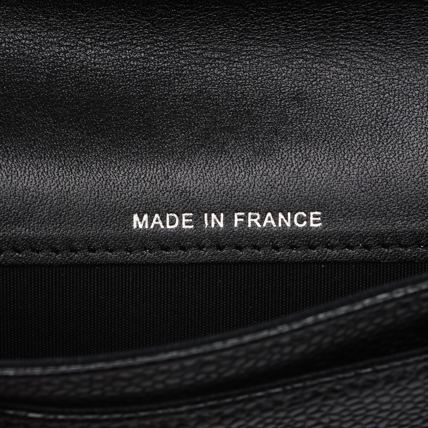 Caviar Timeless CC Flap Card Holder Black