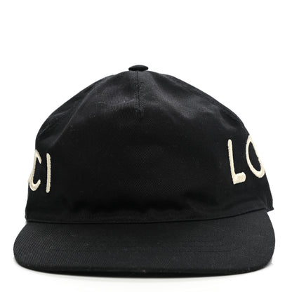 Gucci Cotton Loved Gucci Baseball Hat M Black 3 of 12
