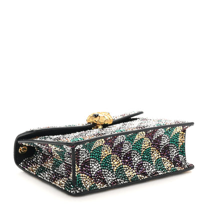 Bulgari Calla Crystal Serpenti Forever Mini Crossbody Bag Multicolor 5 of 11