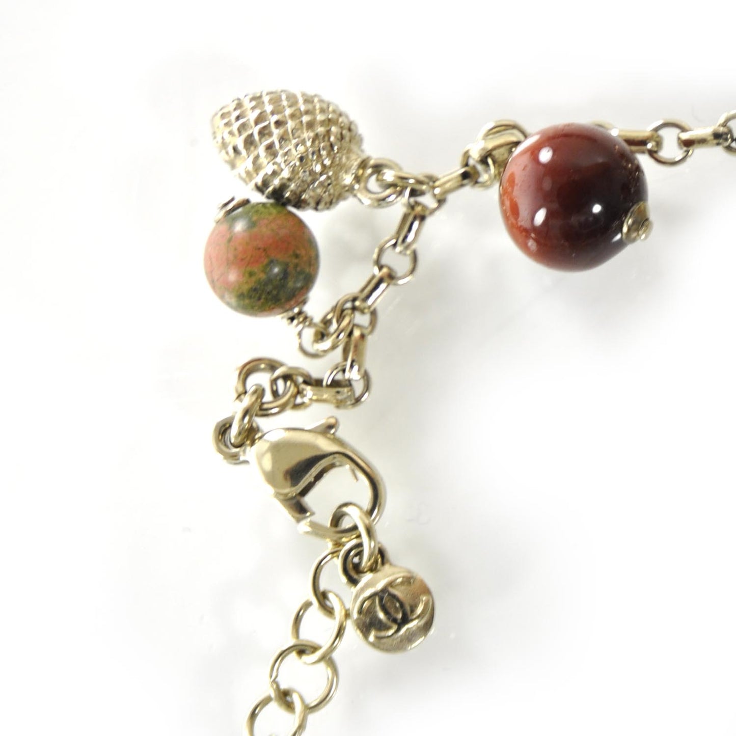 Metal Iconic Symbols Charm Bracelet Gold