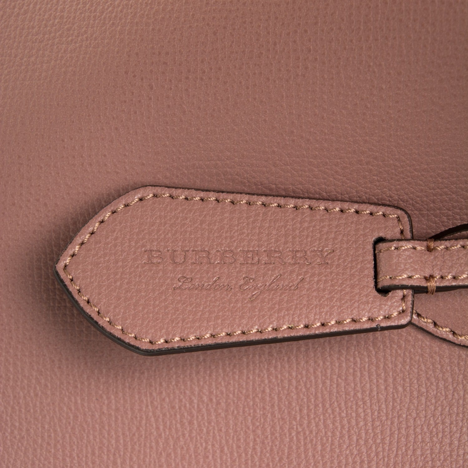 Burberry Grainy Calfskin Medium Lavenby Reversible Tote Mauve 7 of 12