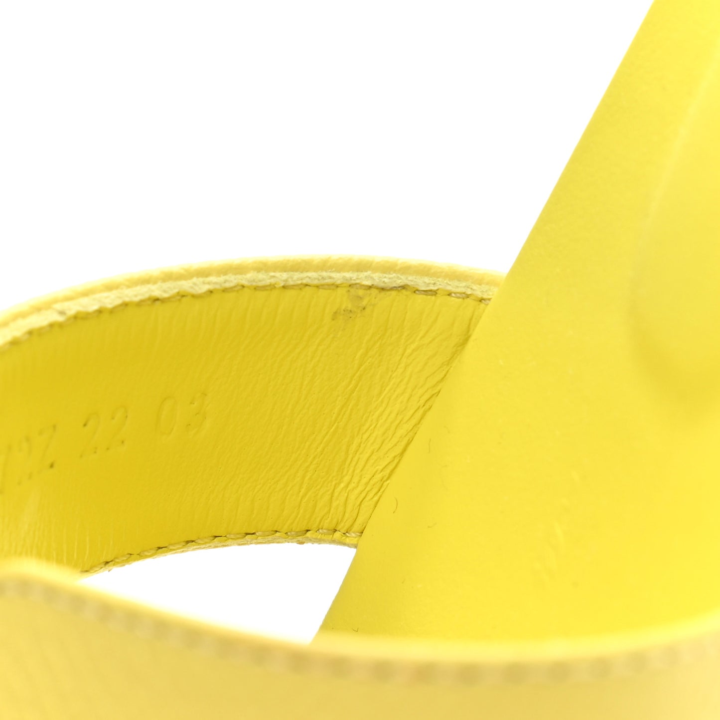 Epsom Oran Sandals 37 Jaune Pollen