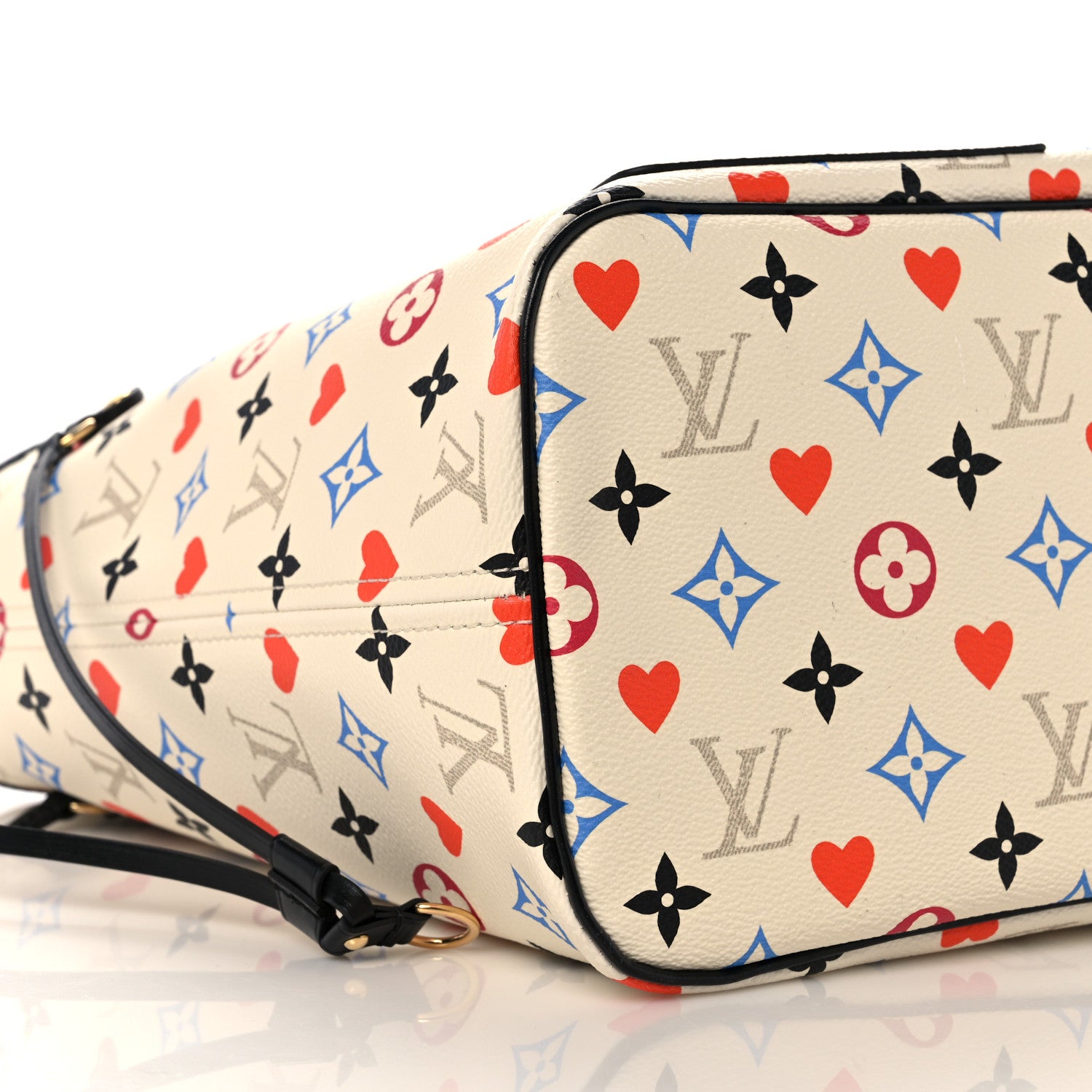 Louis Vuitton Game On Neverfull MM White 10 of 11