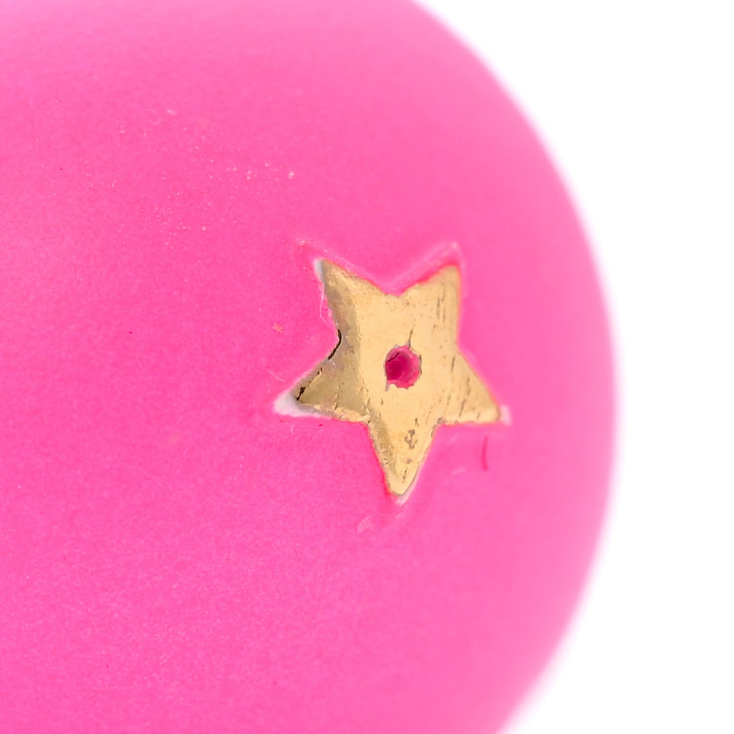 Mise En Dior Tribal Earrings Hot Pink