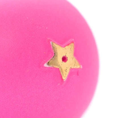 Christian Dior Mise En Dior Tribal Earrings Hot Pink 5 of 5