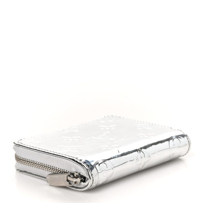 Louis Vuitton Monogram Mirror Zippy Coin Purse Silver 4 of 7