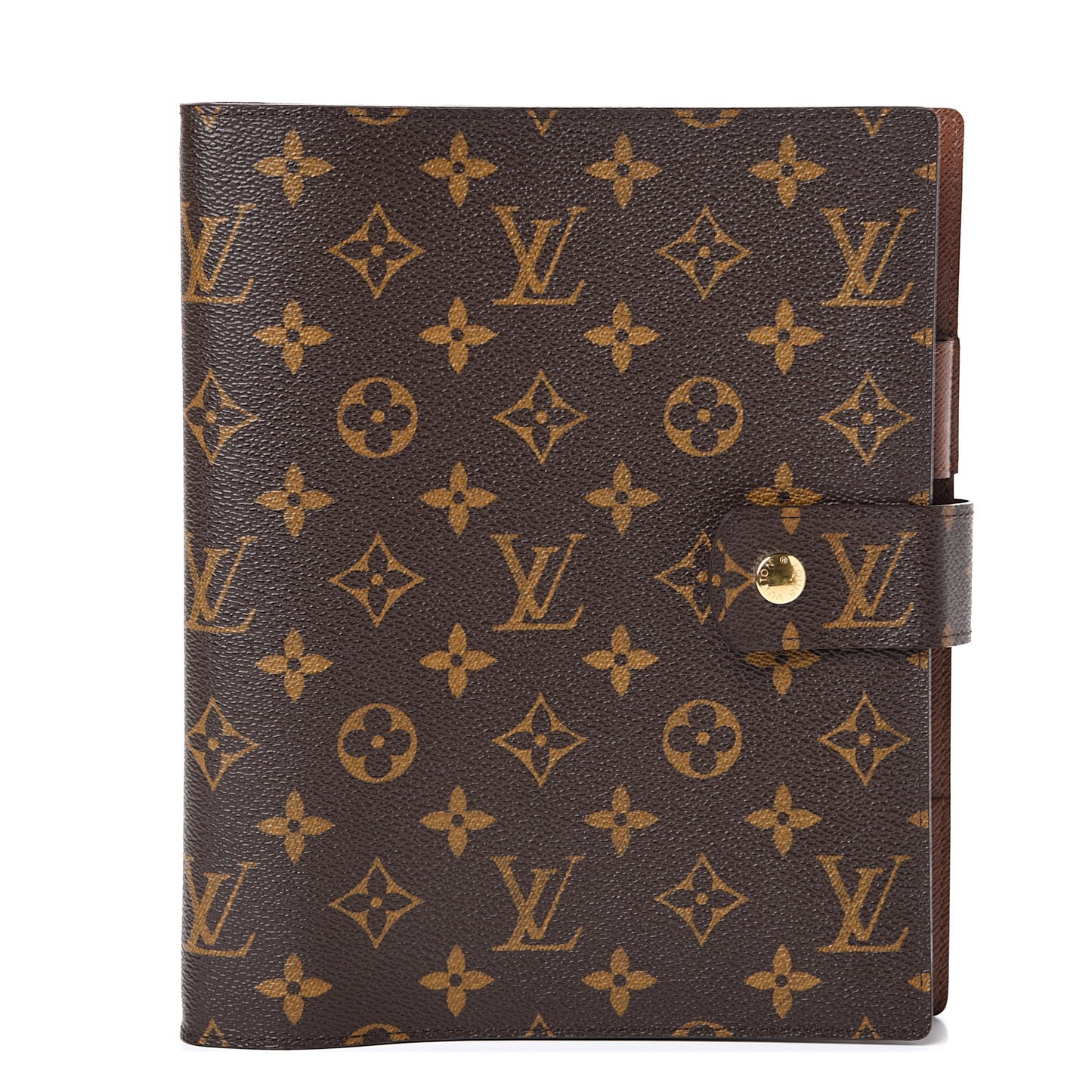 Monogram Large Ring Agenda Cover