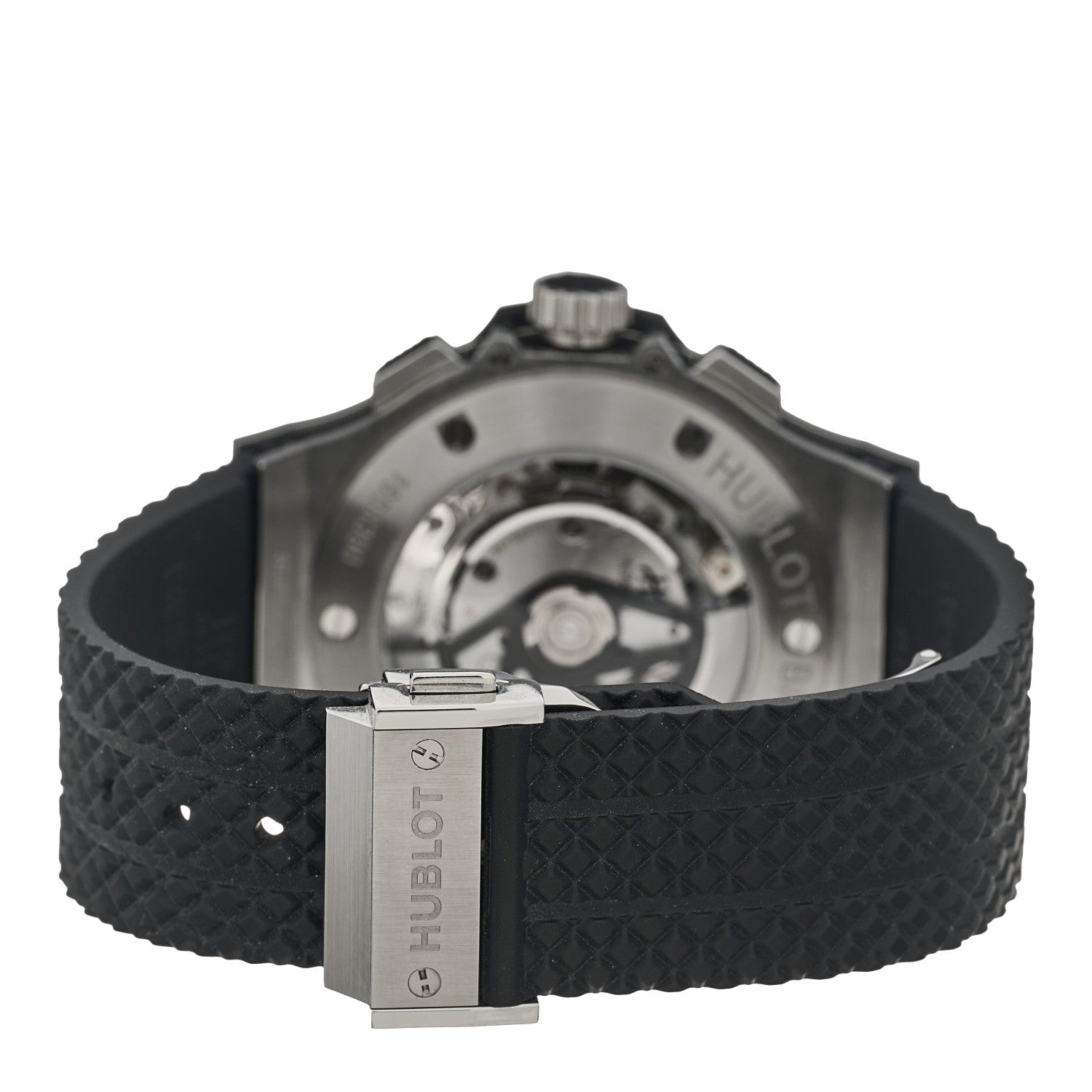 Hublot Stainless Steel Ceramic Rubber 44mm Big Bang Automatic Watch Black 301.SB.131.RX 3 of 5