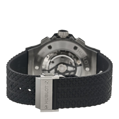 Hublot Stainless Steel Ceramic Rubber 44mm Big Bang Automatic Watch Black 301.SB.131.RX 3 of 5