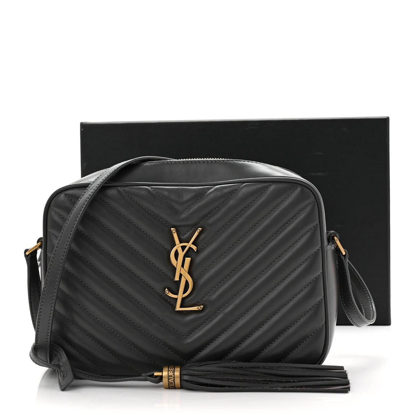 Calfskin Matelasse Monogram Lou Camera Bag Storm