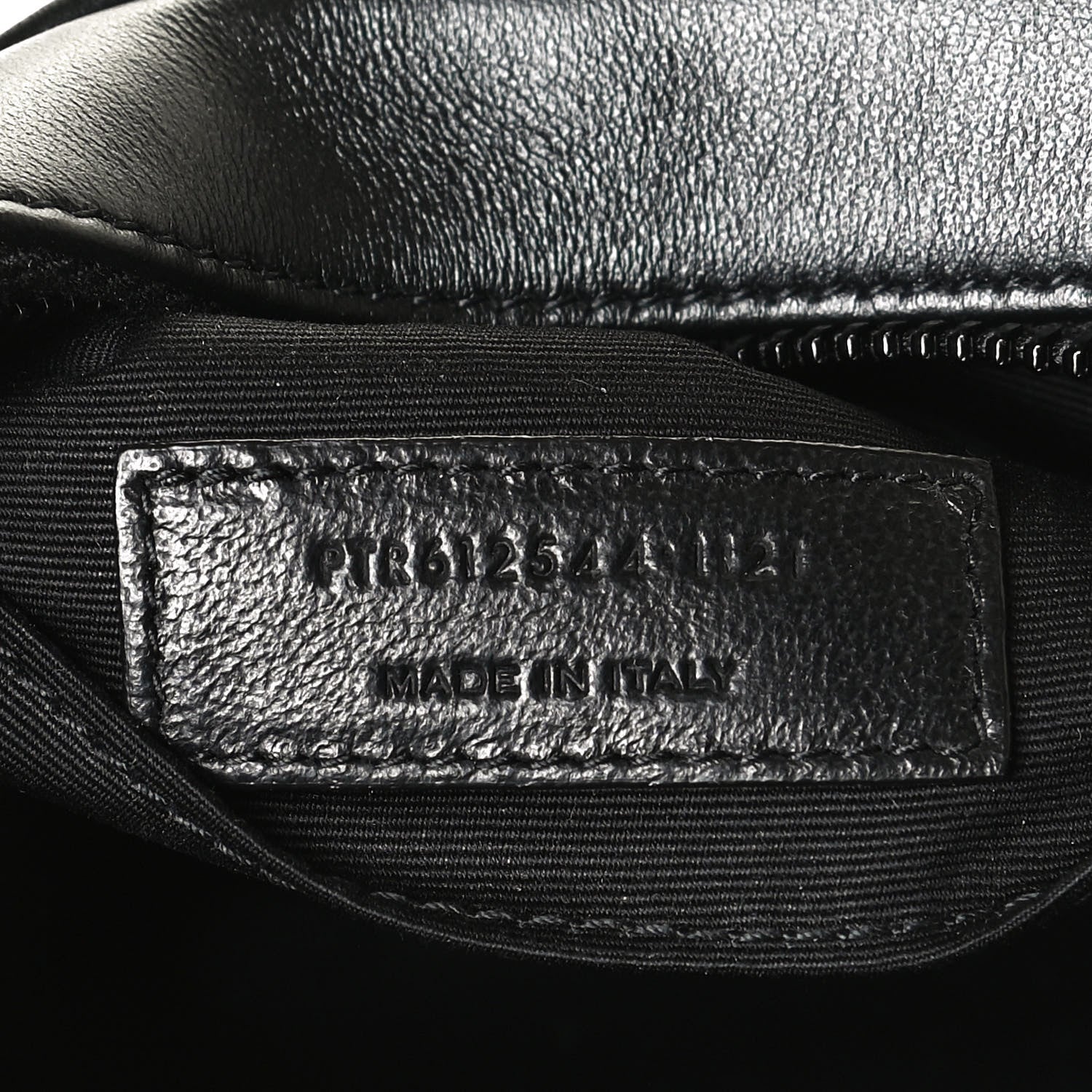 Saint Laurent Calfskin Matelasse Monogram Lou Camera Bag Black 7 of 11